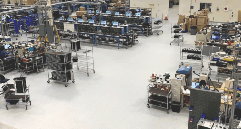 staticworx esd flooring example