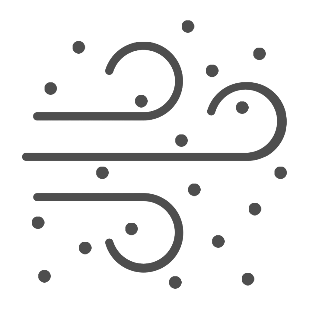 dust and particle emission