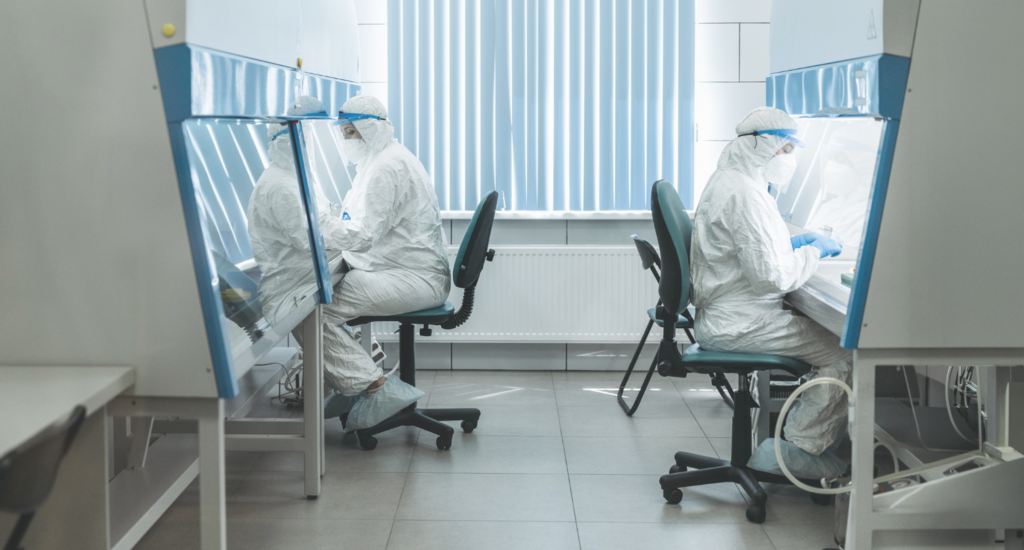 cleanroom scientists