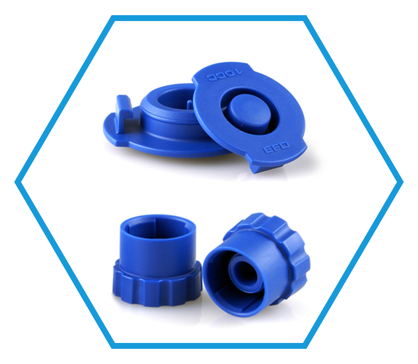 nordson efd caps blue